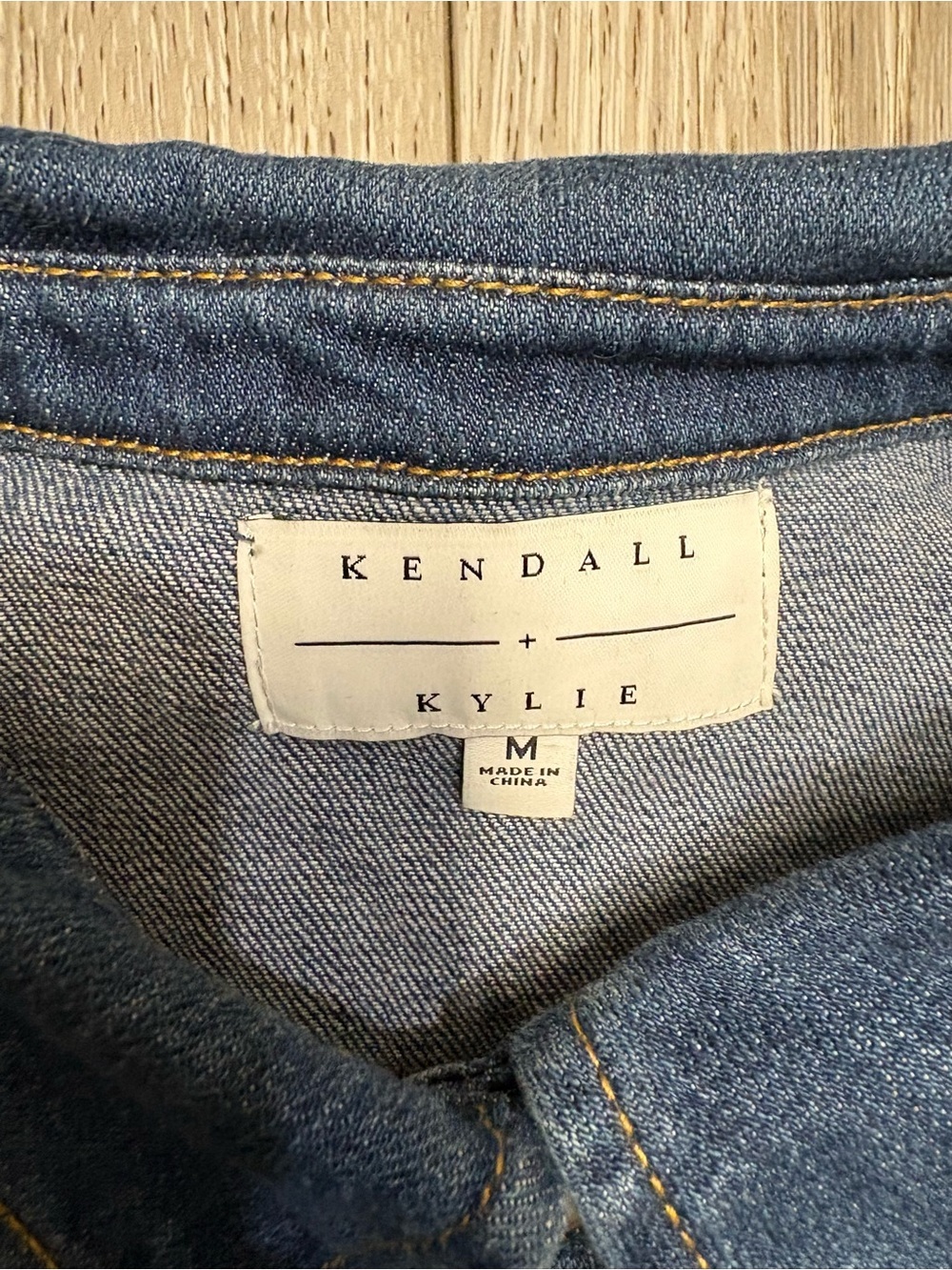 Kendall & Kylie Indigo Denim Shirt Dress - Picture 5 of 11